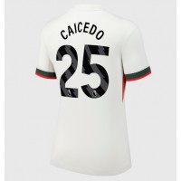 Chelsea Moises Caicedo #25 Replika Bortatröja Dam 2025-26 Kortärmad